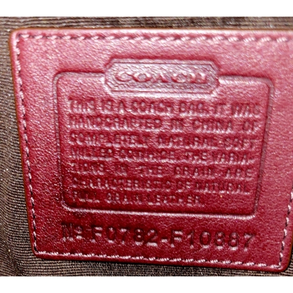 Coach Chelsea Raspberry Pebbled Leather Satchel - Picture 6 of 11